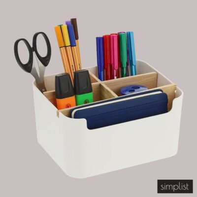 Simplist Relaxdays Desk Organiser with 5 Compartments