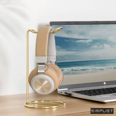 Simplist ARFUKA Steel Headphone Stand – Gold