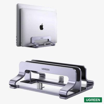 UGREEN Vertical Dual Laptop Aluminum Dock Laptop Stand