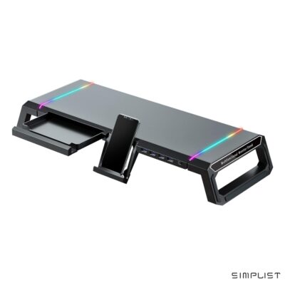 KYOLLY RGB Gaming Computer Monitor Stand Riser