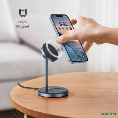 UGREEN CD317 20W 2-in 1 Wireless Charger for iPhone & AirPods (90668)